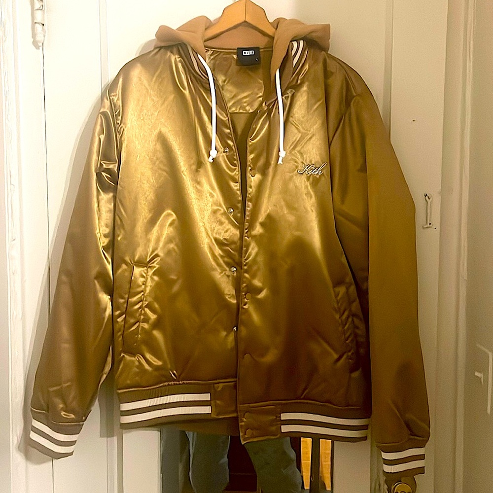 A " KITH “ brand jacket which is great for now or a late winter.